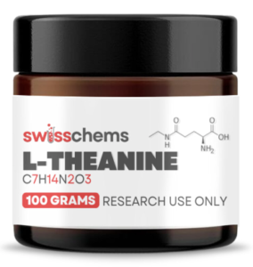 L-theanine promotes relaxation without drowsiness and enhances cognitive function by increasing alpha brain wave activity.